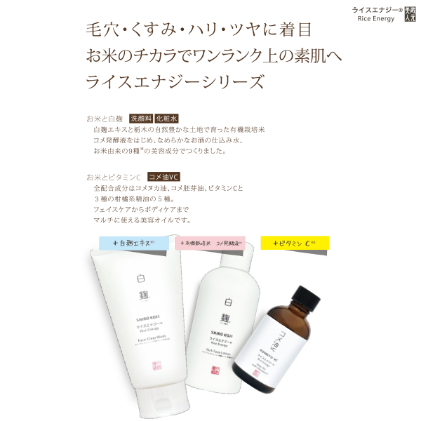 Rice Energy 米能量 白麴水潤化妝水源